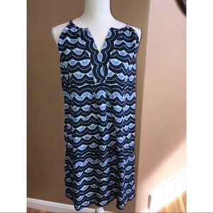 Tommy Bahama blues summer dress -NWOT L